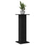 Planteholder 2 pcs Sort eg 30 x 30 x 80 cm Konstrueret træ