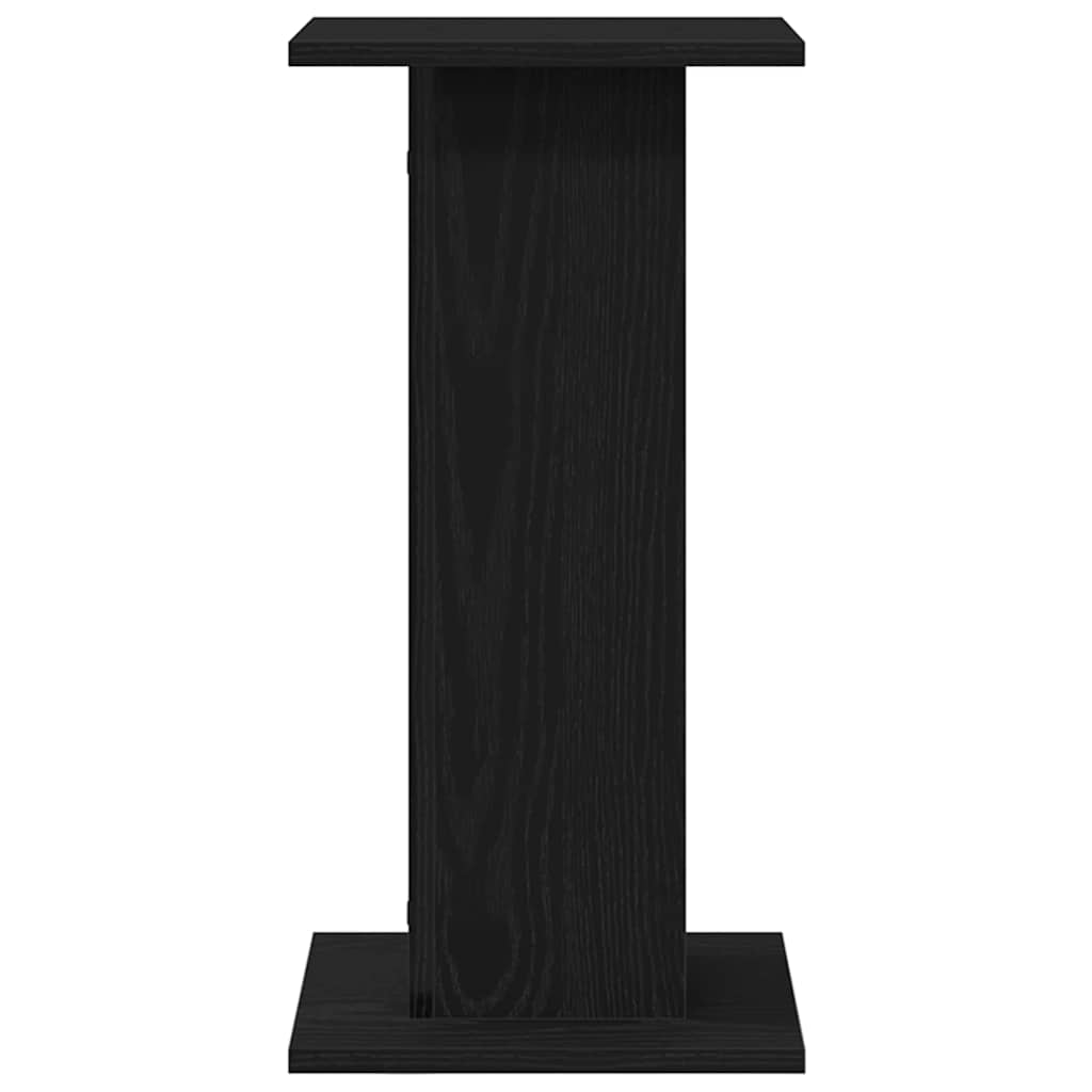 Planteholder 2 pcs Sort eg 30 x 30 x 60 cm Konstrueret træ