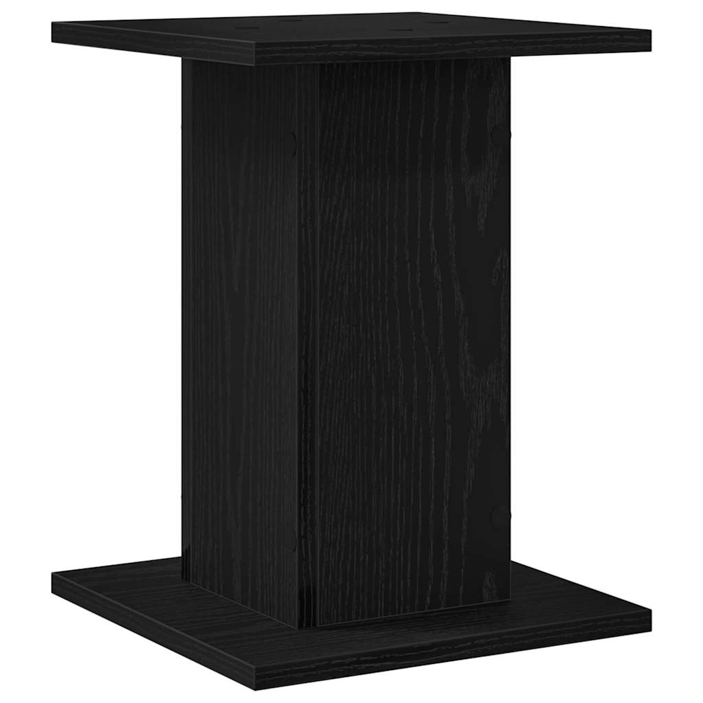 Planteholder 2 pcs Sort eg 30 x 30 x 40 cm Konstrueret træ