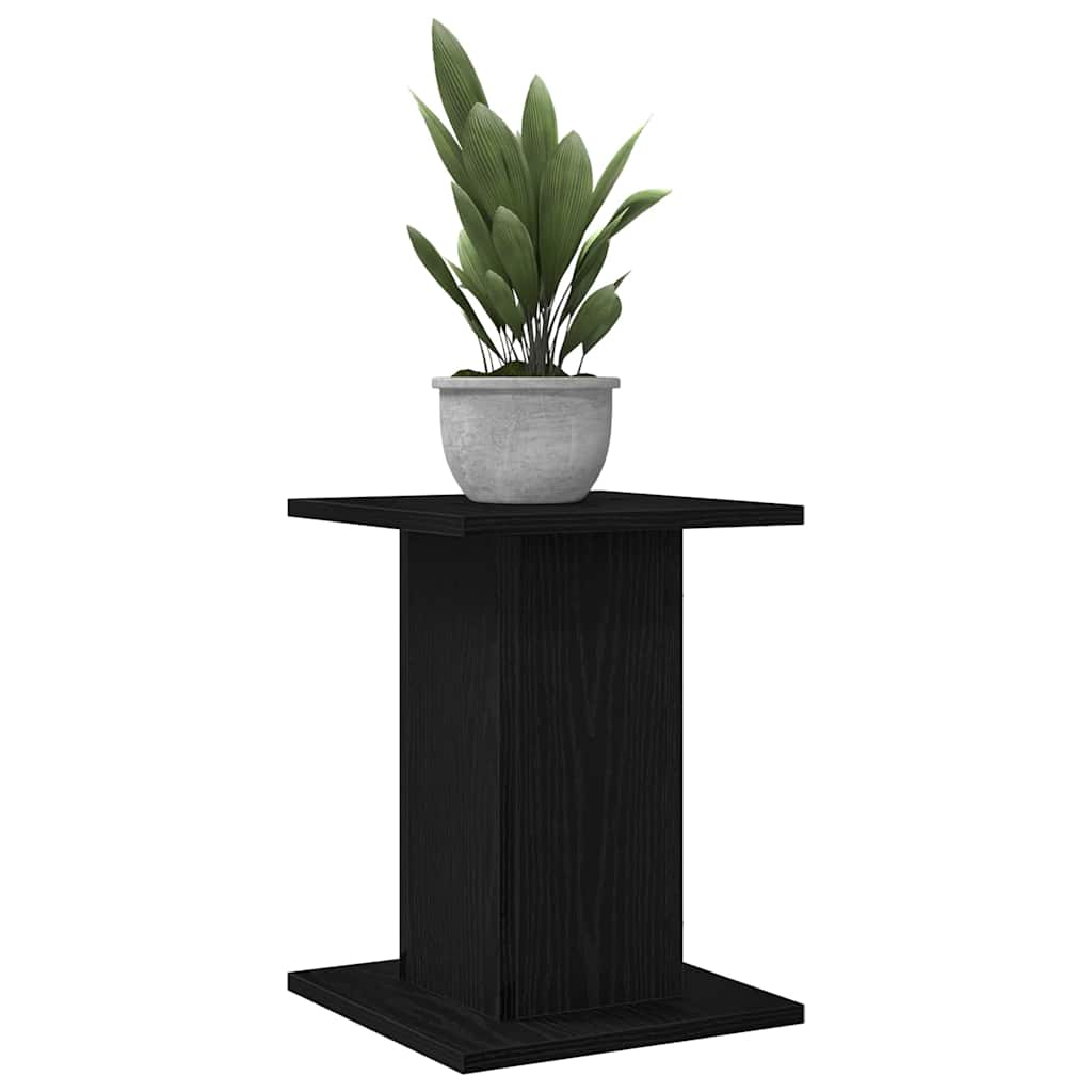 Planteholder 2 pcs Sort eg 30 x 30 x 40 cm Konstrueret træ