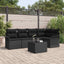 Havesofa Sæt 6 stk. polyrattan