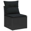 Havesofa Sæt 6 stk. polyrattan