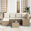 Havesofa Sæt Beige polyrattan