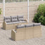 Havesofa Sæt Beige 55 x 55 x 37 cm polyrattan