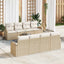 Havesofa Sæt Beige 55 x 55 x 37 cm polyrattan