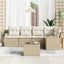 Sofa Sæt med pude Beige Polyester