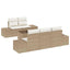 Havesofa Sæt Beige polyrattan