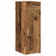 Sideboard med skuffe Gammelt træ 30 x 42,5 x 93 cm