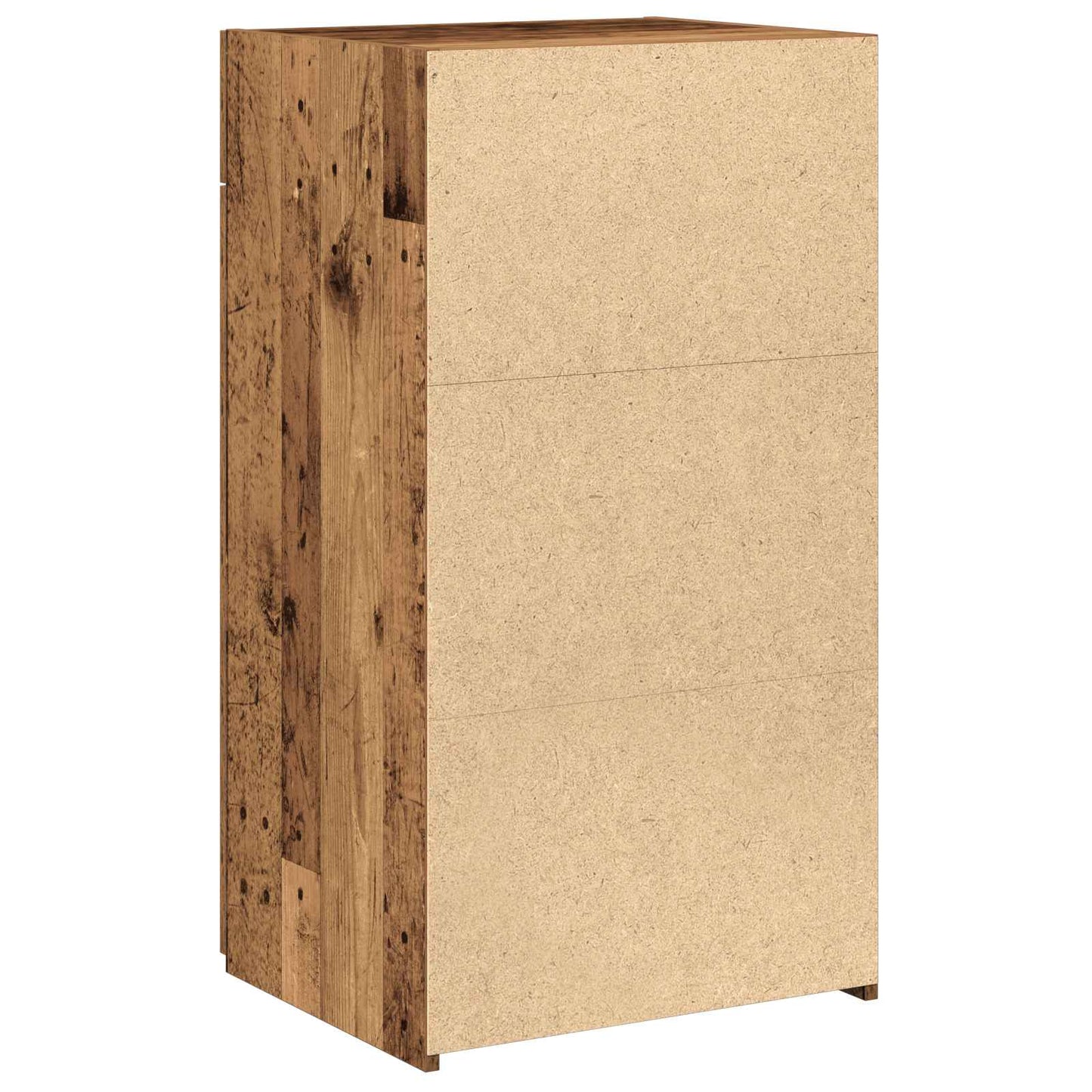 Sideboard med skuffe Gammelt træ 50 x 42,5 x 93 cm