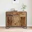 Sideboard med skuffe Gammelt træ 97 x 32,5 x 74,5 cm