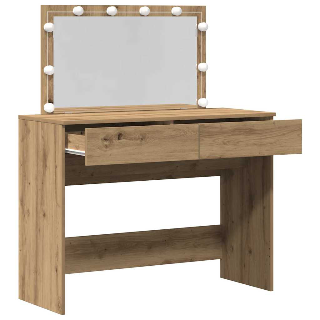 Klædeskab Artisan Egetræ 100 x 40 x 120 cm Konstrueret træ