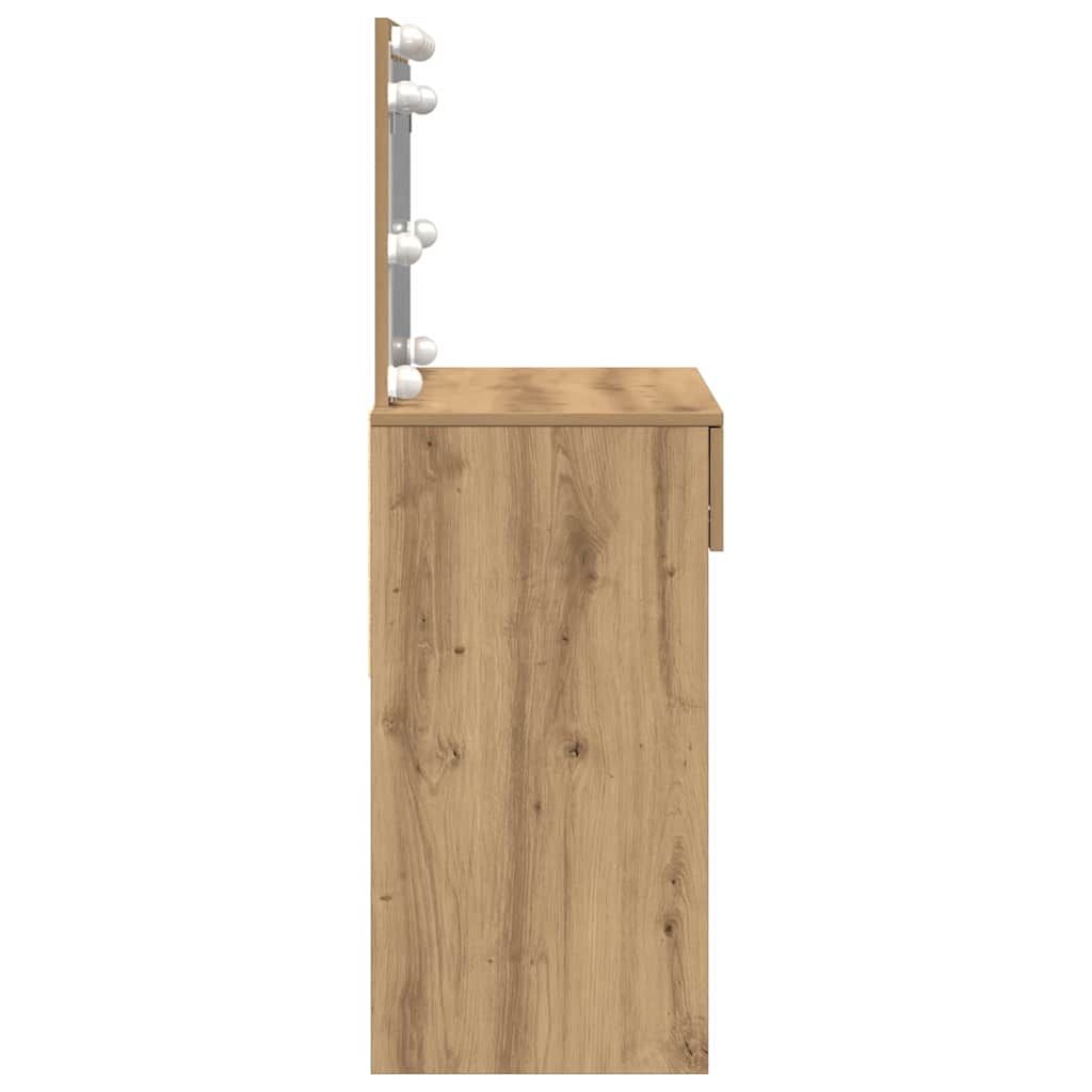 Klædeskab Artisan Egetræ 100 x 40 x 120 cm Konstrueret træ
