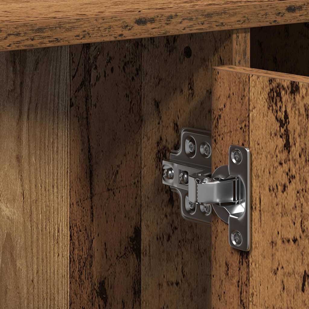 Badeværelsesskabsunder Gammelt træ 91 x 35 x 60 cm