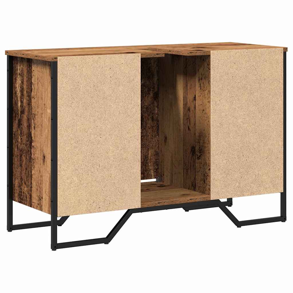 Badeværelsesskabsunder Gammelt træ 91 x 35 x 60 cm