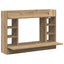 Væghængt skrivebord artisan eg Konstrueret træ 105 x 48 x 75 cm