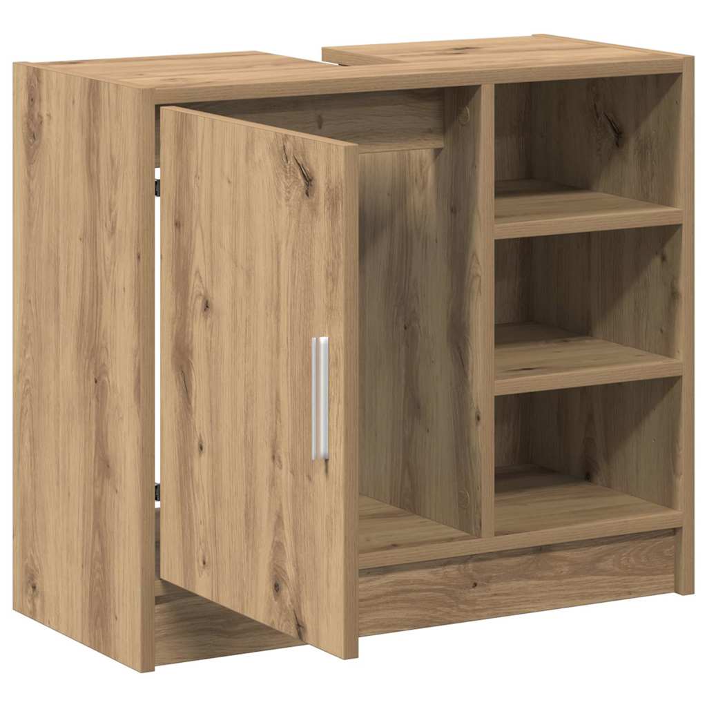 Badeværelsesskab Artisan Egetræ 63 x 29 x 55 cm Konstrueret træ