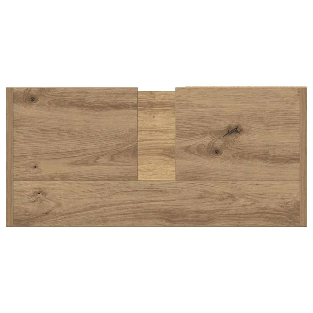 Badeværelsesskab Artisan Egetræ 63 x 29 x 55 cm Konstrueret træ