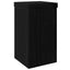 Planteholder 2 pcs Sort eg 10 x 10 x 18 cm Konstrueret træ