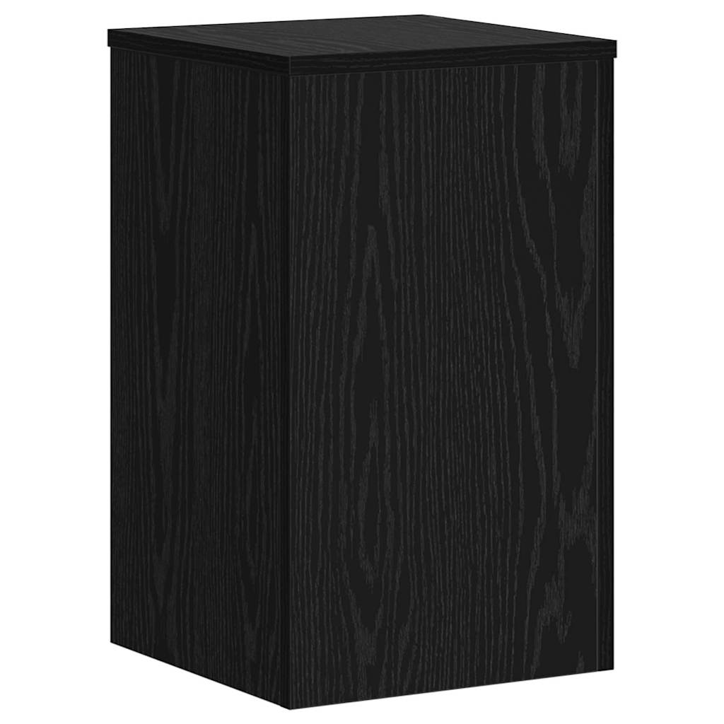 Planteholder 2 pcs Sort eg 30 x 30 x 50 cm Konstrueret træ