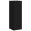 Planteholder Sort eg 33 x 33 x 100 cm Konstrueret træ