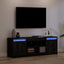 TV Enheder Sort 139,5 x 34 x 50 cm Konstrueret træ