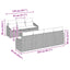 Havesofa Sæt 8 stk. Beige polyrattan