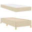 Sengestel Creme 90 x 200 cm Stof