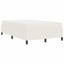 Sengestel med madras Creme 120 x 200 cm Stof