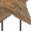 Jule Stjernen Brun 43,5 x 13,5 x 59 cm Massiv Teaktræ