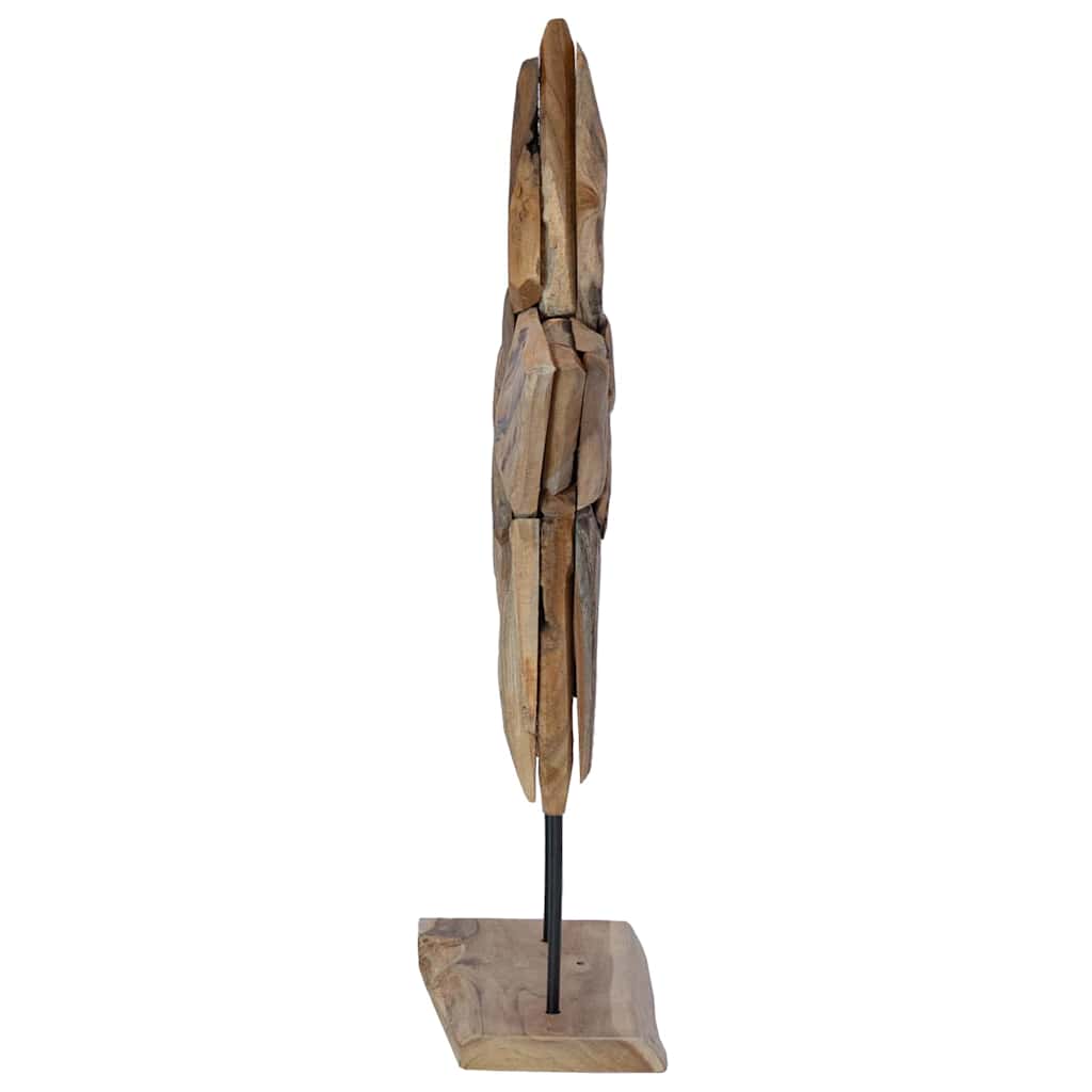 Jule Stjernen Brun 59,5 x 18 x 74 cm Massiv Teaktræ