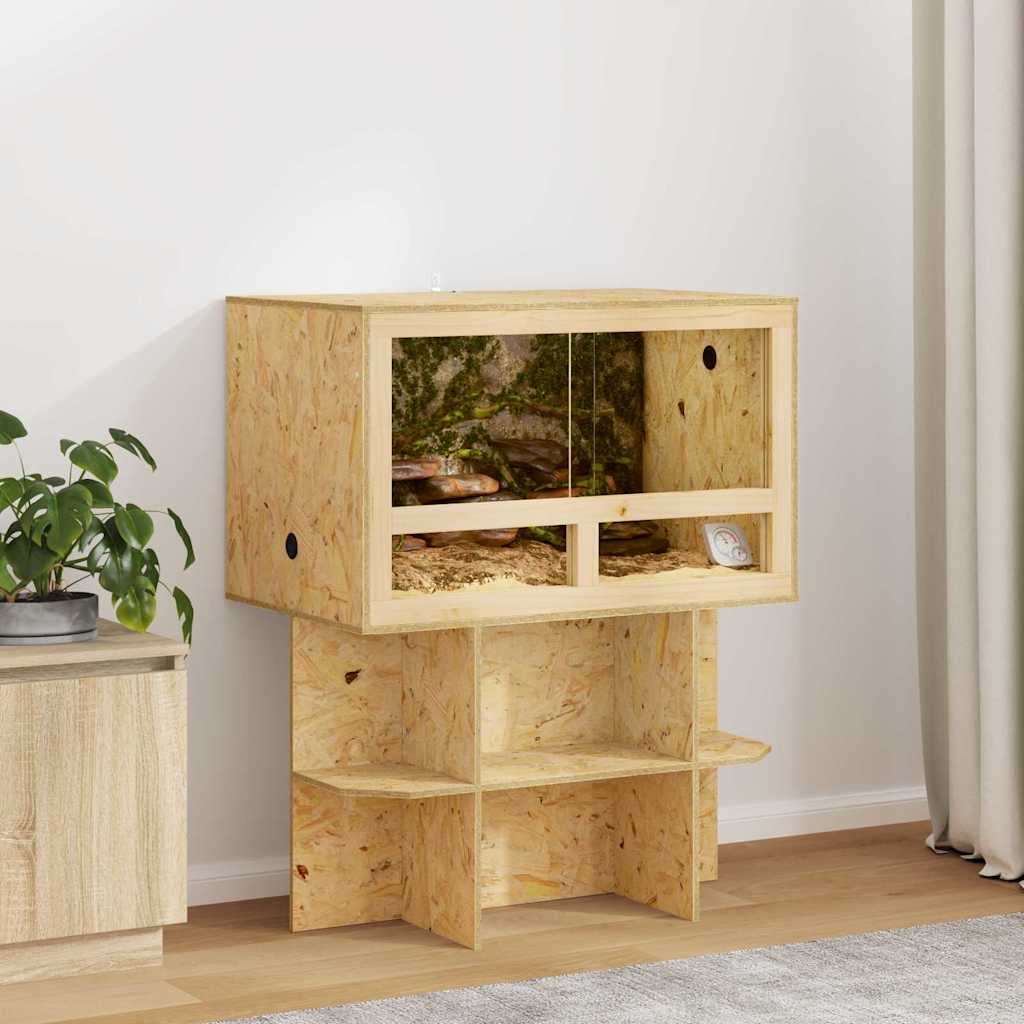 Terrarium Brun 80 x 50 x 100 cm OSB