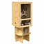 Terrarium Brun 50 x 50 x 130 cm OSB