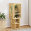 Terrarium Brun 50 x 50 x 130 cm OSB