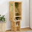 Terrarium Brun 50 x 50 x 150 cm OSB