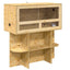 Terrarium Brun 80 x 40 x 90 cm OSB