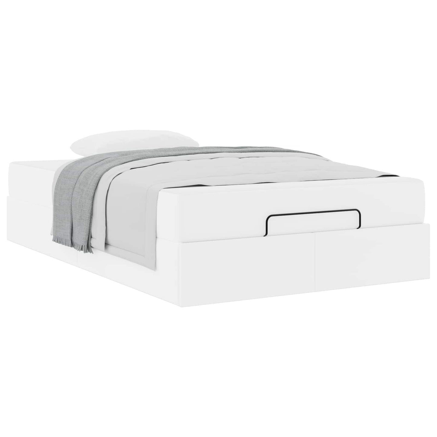 Sengeramme med madras Andet 2 stk. Hvid PVC