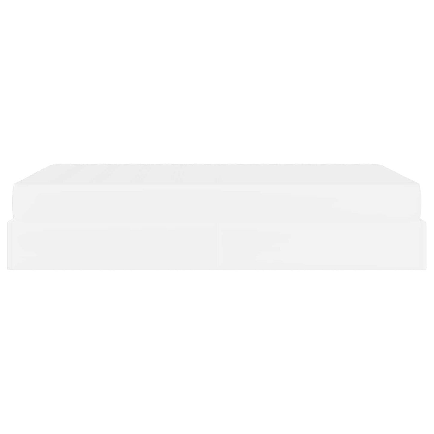 Sengeramme med madras Andet 2 stk. Hvid PVC