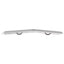 Foldbar rampe 200kg pr. rampe 2 pcs Sølv 166 x 23 x 4,5 cm