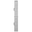 Foldbar rampe 200kg pr. rampe Sølv 186 x 23 x 4,5 cm