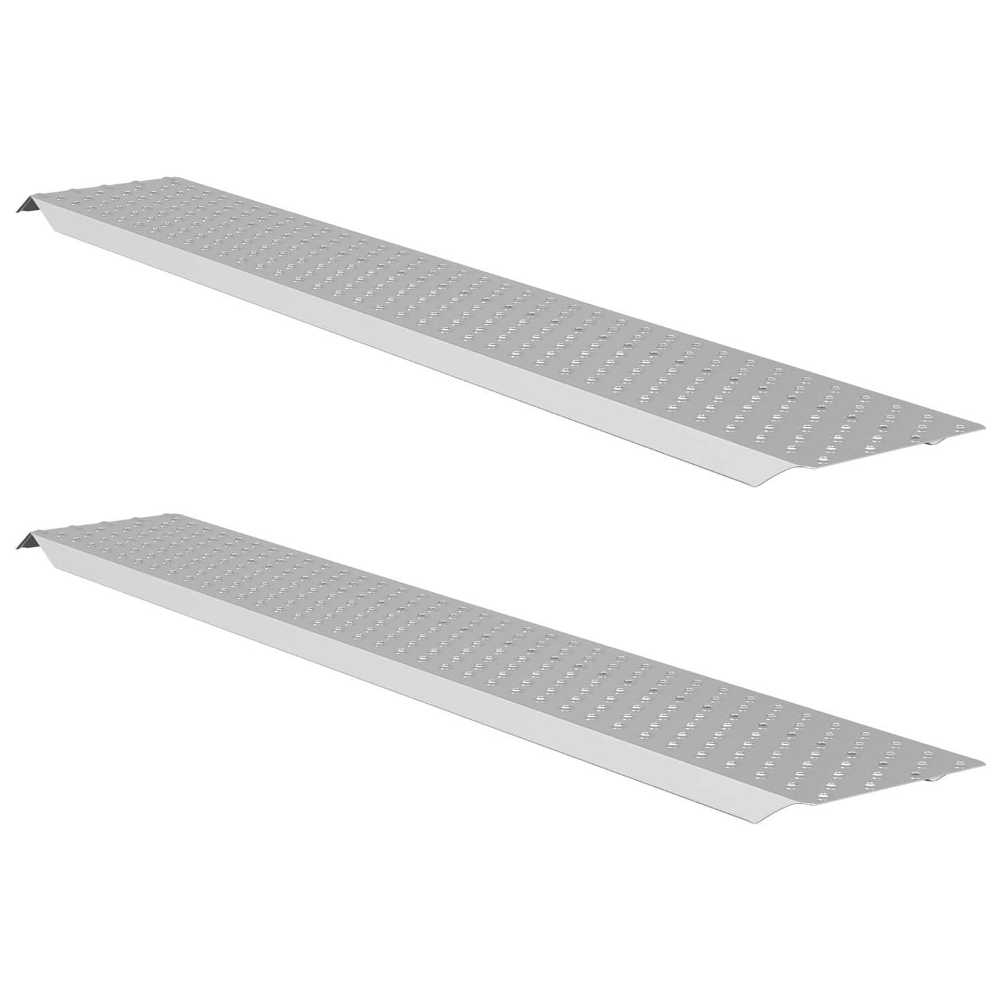 Læsningsrampe 200 kg Sølv 159 x 23 x 5 cm Galvaniseret stål