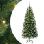 Kunstigt juletræ med 150 LED'er Grøn 120 cm PE og PVC