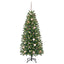 Kunstigt juletræ med 150 LED'er Grøn 150 cm PE og PVC