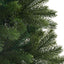 Kunstigt juletræ med 300 LED'er Grøn 210 cm PE og PVC