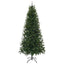 Kunstigt juletræ med 300 LED'er Grøn 240 cm PE og PVC