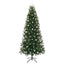 Kunstigt juletræ med 300 LED'er Grøn 240 cm PE og PVC