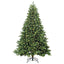 Kunstigt juletræ med 300 LED'er Grøn 210 cm PE og PVC