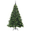 Kunstigt juletræ med 300 LED'er Grøn 210 cm PE og PVC