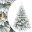 Kunstigt juletræ med 150 LED'er Hvid 150 cm PE og PVC