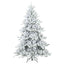 Kunstigt Hinged Juletræ med 300 LED'er Hvid 180 cm PVC og Stål