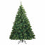 Kunstigt juletræ med 300 LED'er Grøn 180 cm PE og PVC